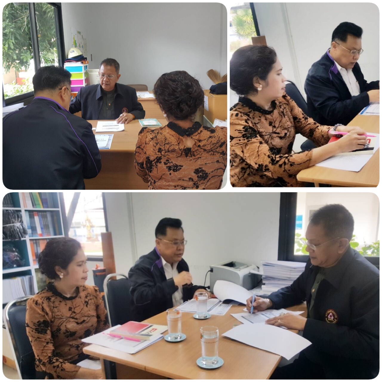 นายวาที พีระวรานุพงค์ ผอศภ.10 กสอ.เข้าพบรองประธานสภาอุตสาหกรรมจังหวัด(นายธนินท์รัฐ. เมธีวัชรรัตน์) สุราษฎร์ธานีเพื่อหารือความร่วมมือในการจัดตั้งศูนย์ปฎิรูปอุตสากรรมสู่อนาคต(ITC)